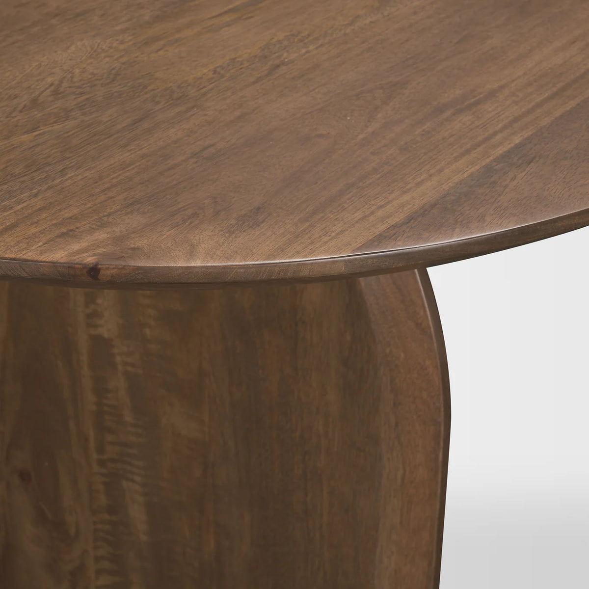 Isla Dining Table Oval | Dark Brown