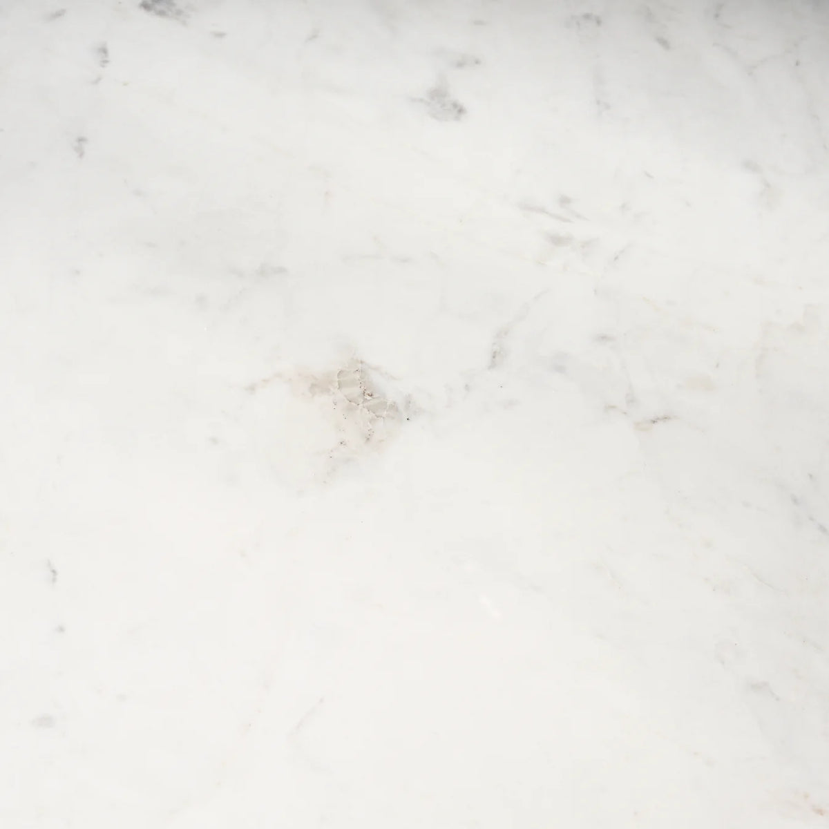 Allyson Dining Table White Marble | Medium Brown Wood