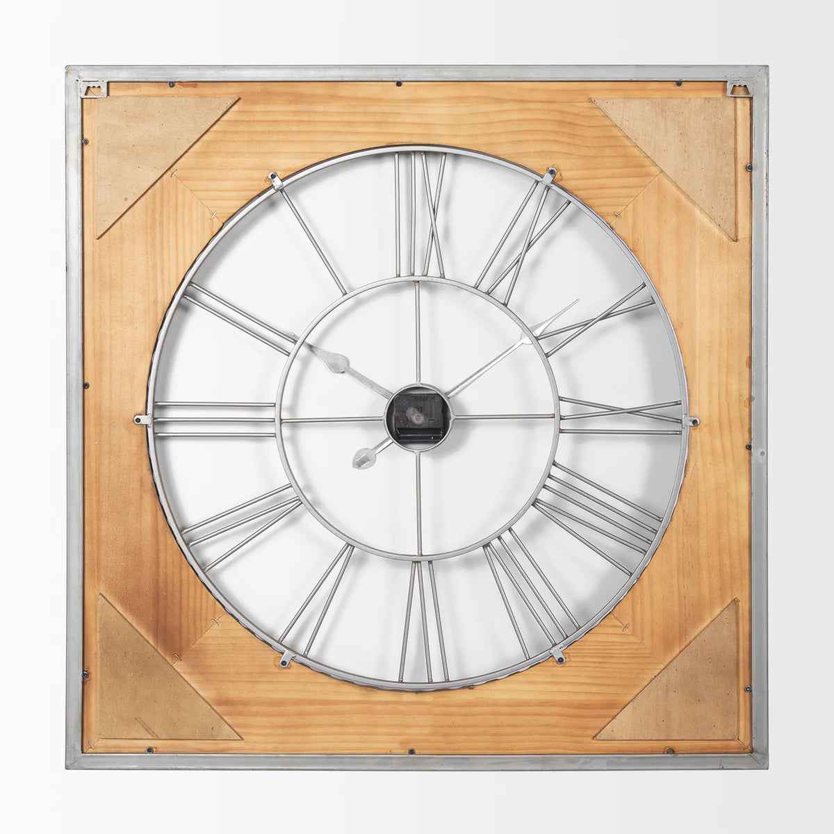 Rondell Wall Clock Gold Metal | Wood