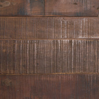 Wilton Coffee Table Black Metal | Brown Wood