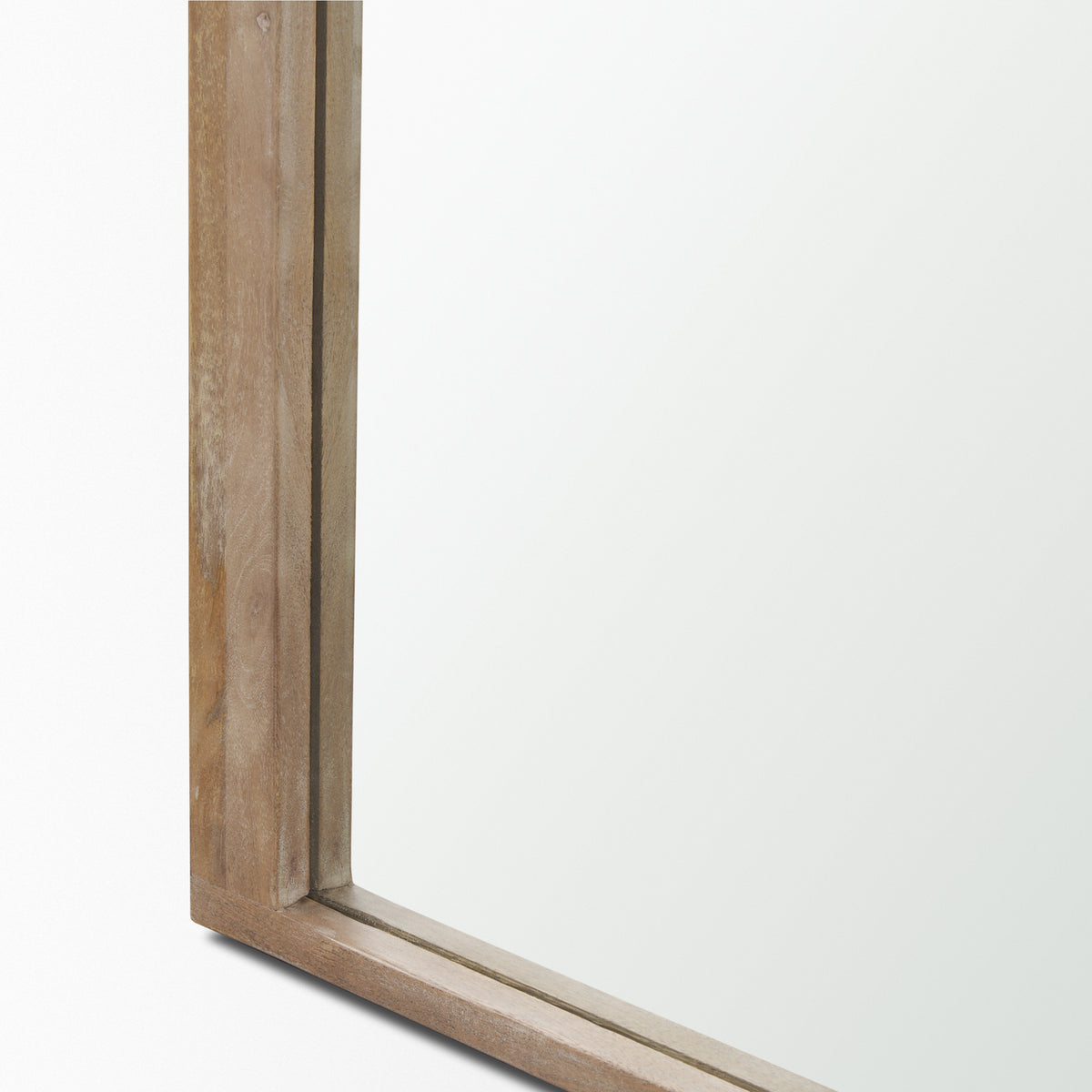 Celeste Wood Arched Floor Mirror