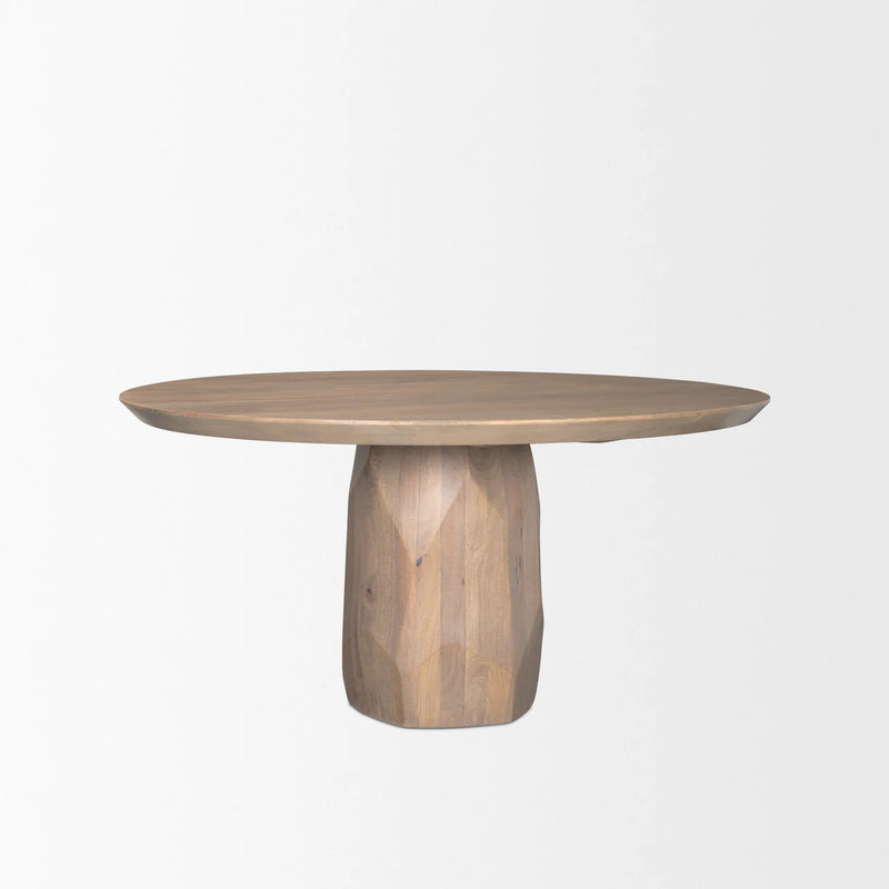 Fitzgerald Dining Table Light Brown