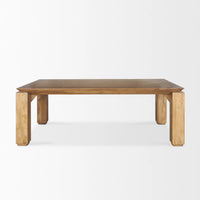 Sapphira Dining Table Brown Wood