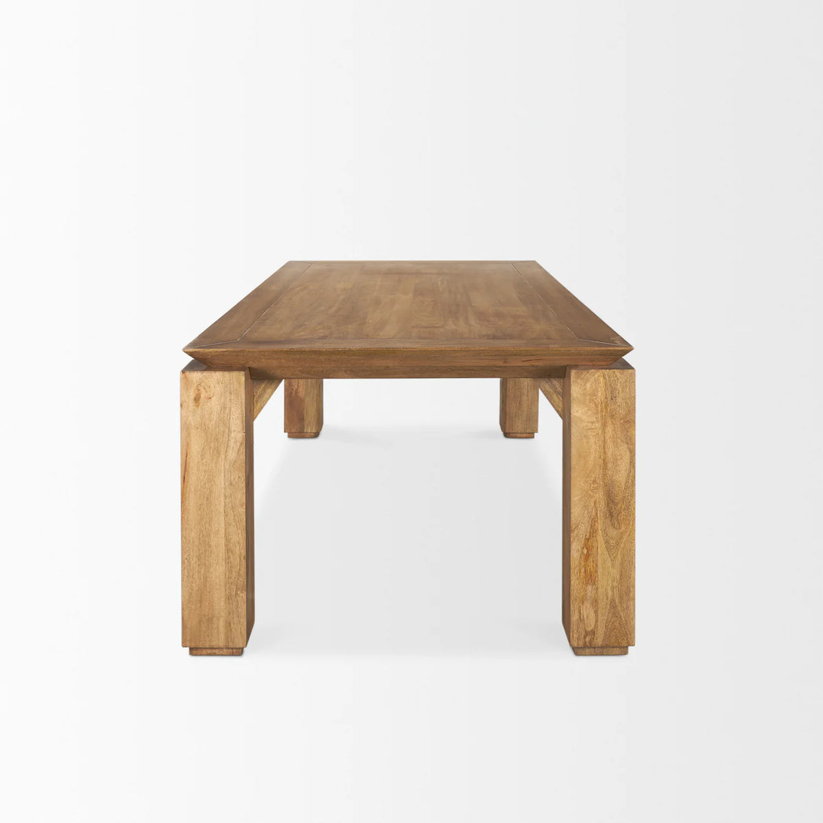 Sapphira Dining Table Brown Wood