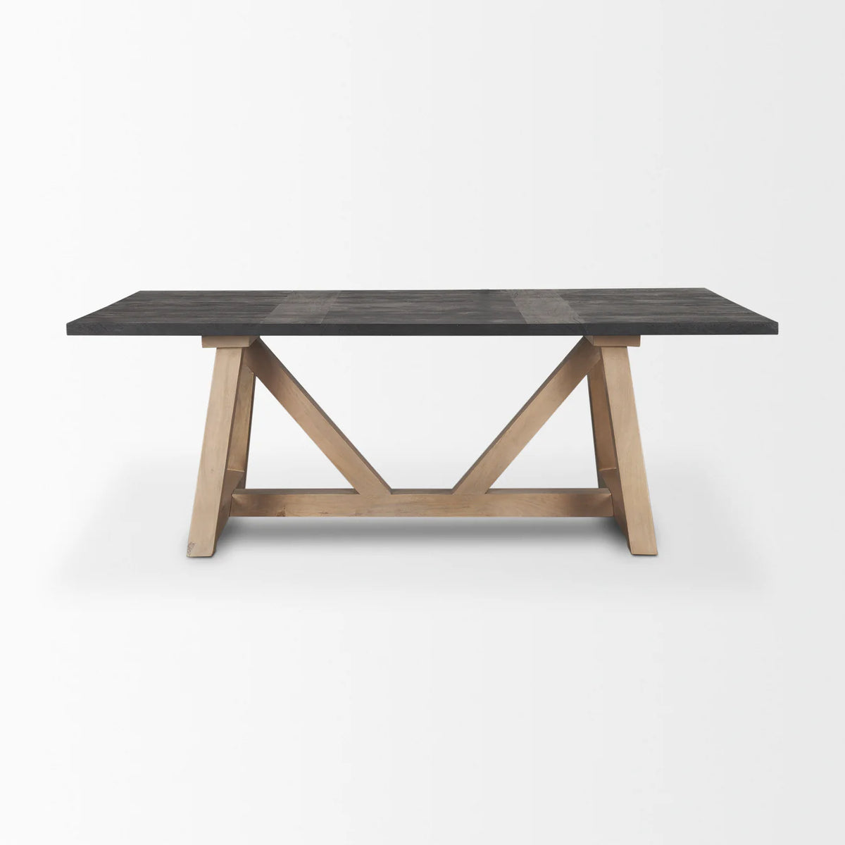 Rialto Dining Table Black | Brown | 84x42