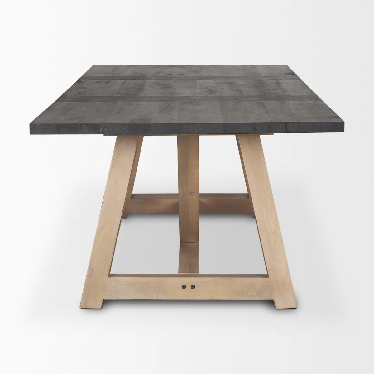 Rialto Dining Table Black | Brown | 96x42