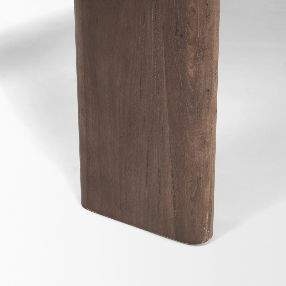 Sohan Dining Table Dark Brown Wood