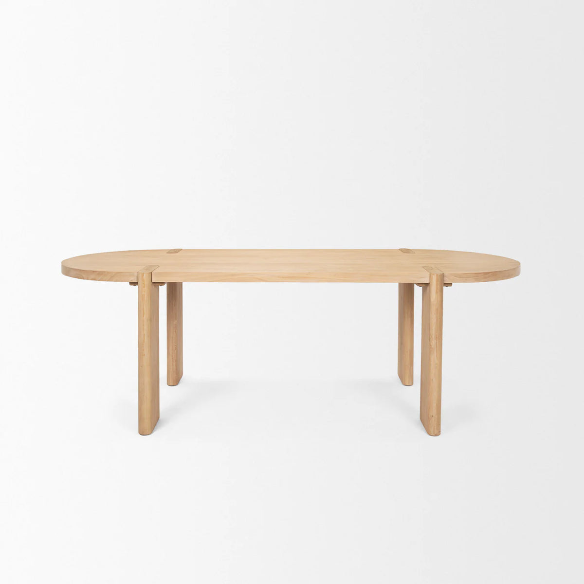 Sohan Dining Table Light Brown | Wood