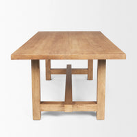 Suke Dining Table Natural Wood | 84"