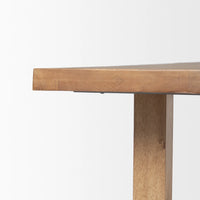 Suke Dining Table Natural Wood | 84"