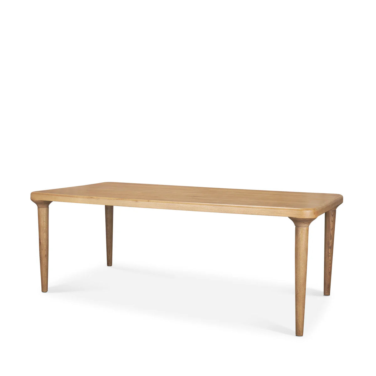 Suvan Dining Table Light Brown Wood | 84"