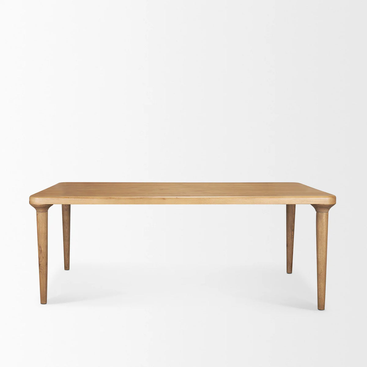 Suvan Dining Table Light Brown Wood | 84"