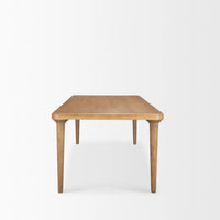 Suvan Dining Table Light Brown Wood | 84"