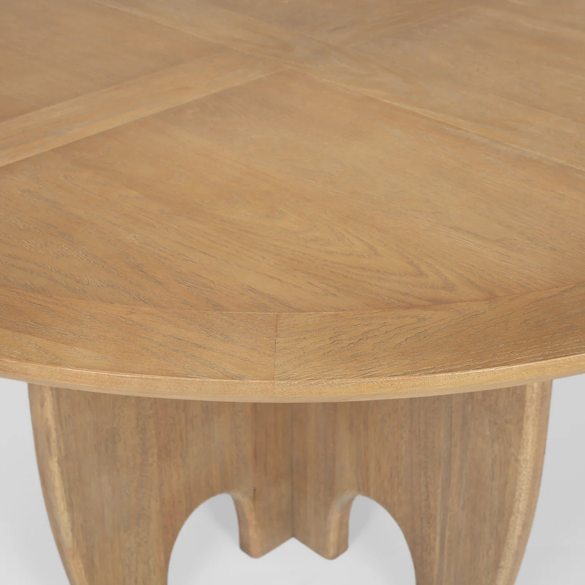 Sonomi Dining Table Medium Brown Wood