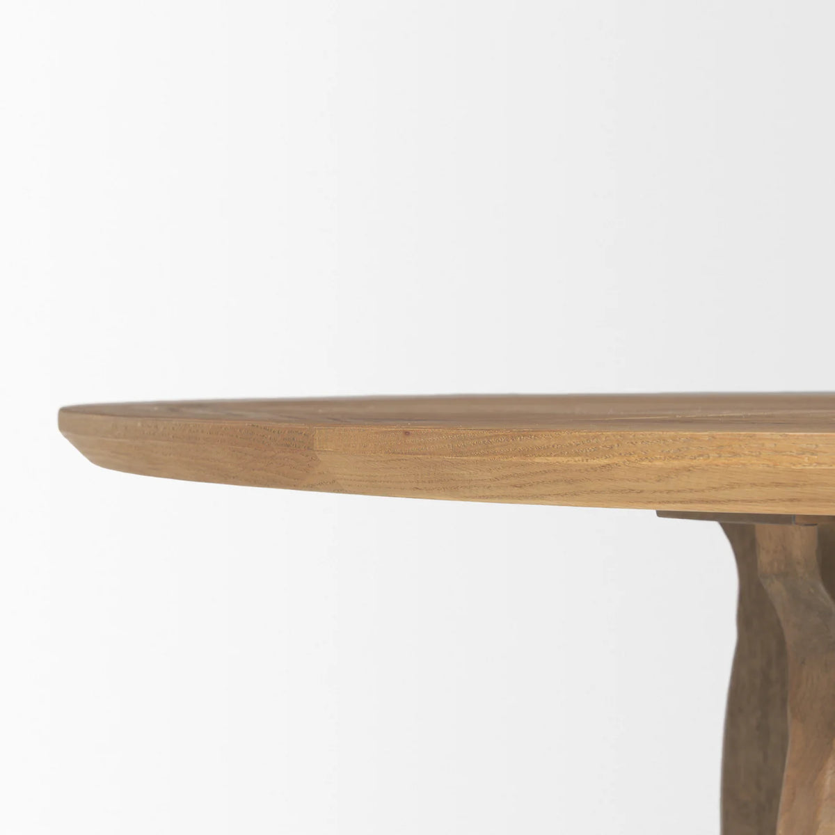 Sonomi Dining Table Medium Brown Wood