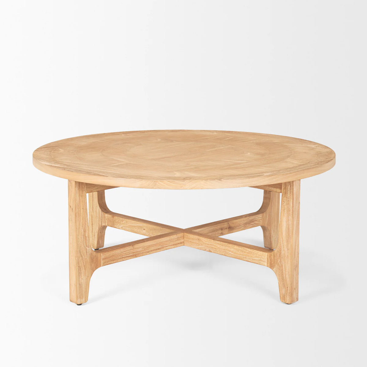 Taylin Coffee Table Light Brown | Wood