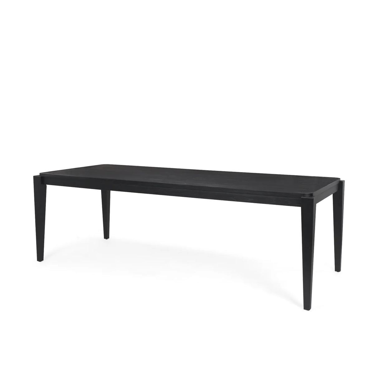Teva Dining Table Black Wood