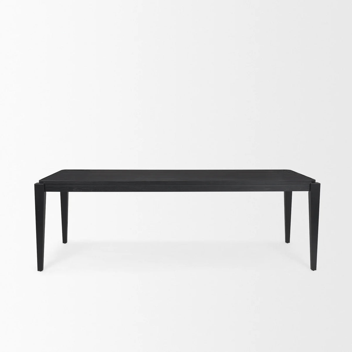 Teva Dining Table Black Wood