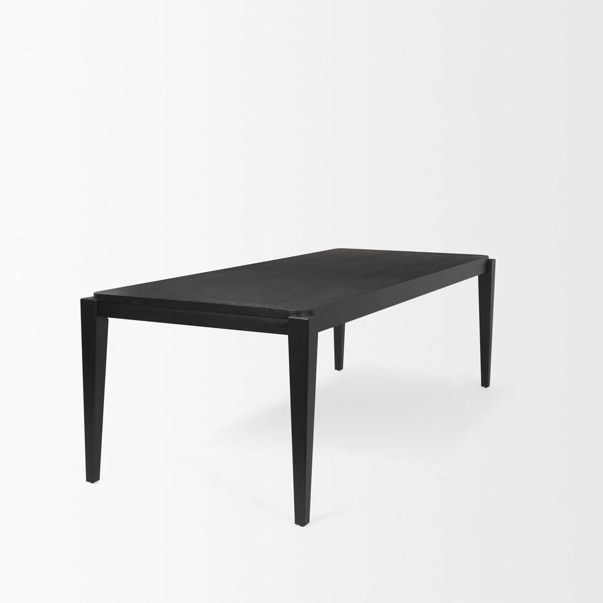Teva Dining Table Black Wood