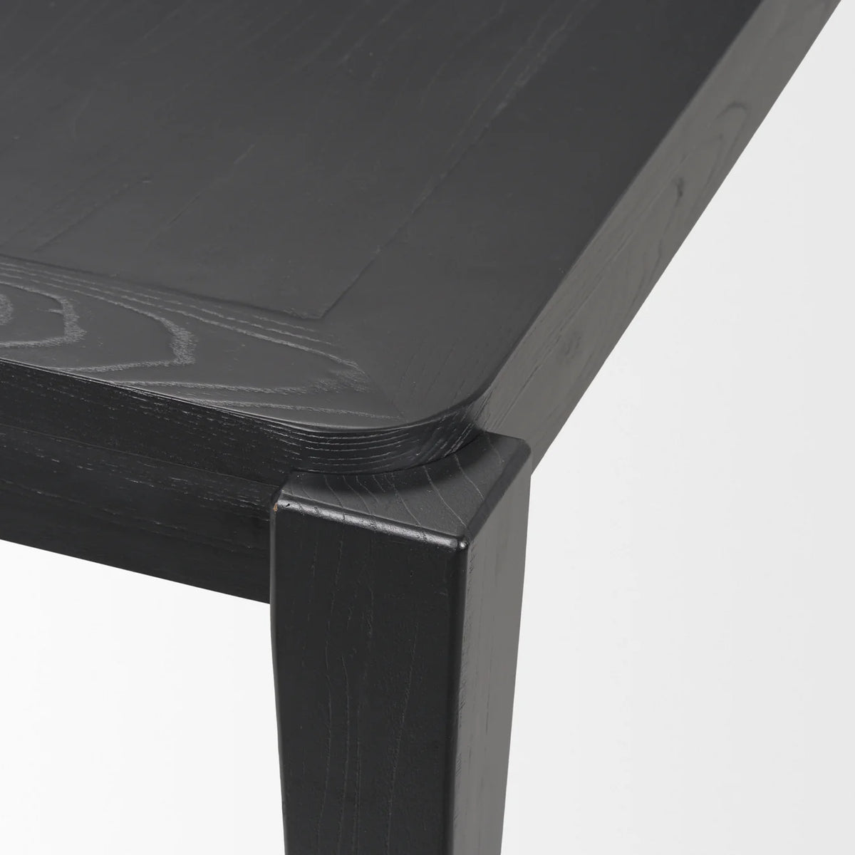 Teva Dining Table Black Wood