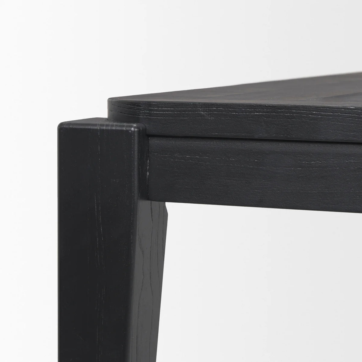 Teva Dining Table Black Wood