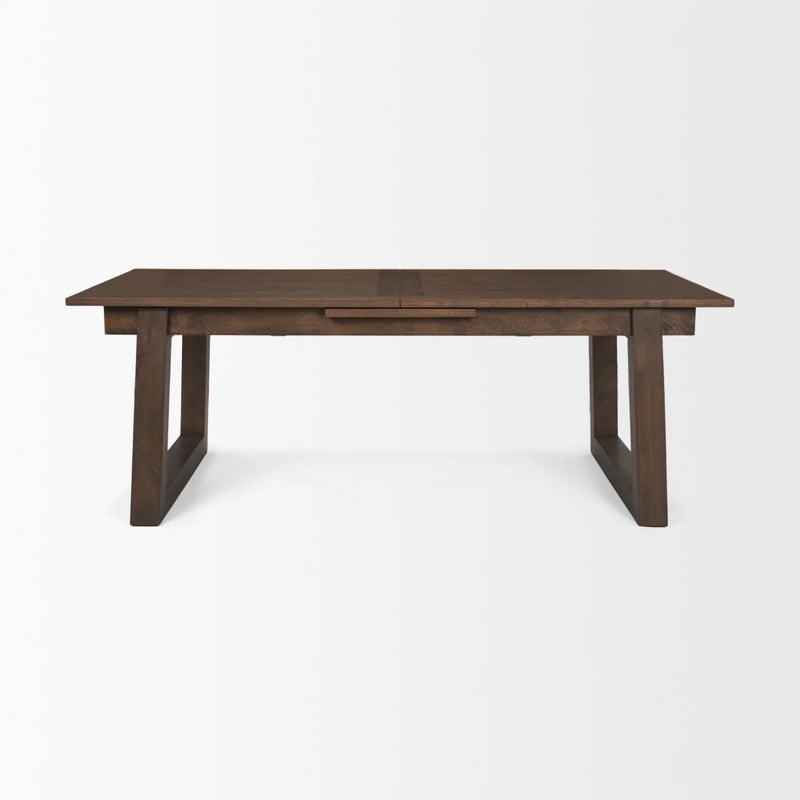 Takota Dining Table Dark Brown | Wood