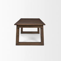 Takota Dining Table Dark Brown | Wood