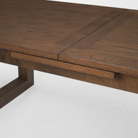 Takota Dining Table Dark Brown | Wood