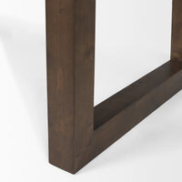 Takota Dining Table Dark Brown | Wood