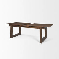 Takota Dining Table Dark Brown | Wood