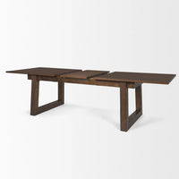 Takota Dining Table Dark Brown | Wood