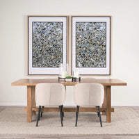 Suke Dining Table Natural Wood | 84"