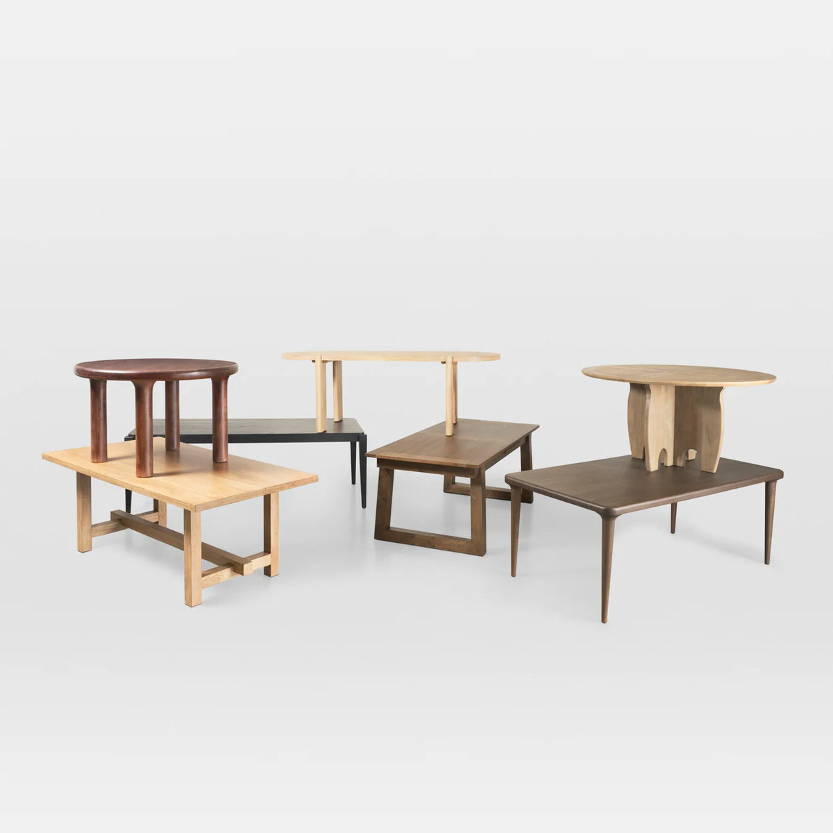 Teva Dining Table Black Wood