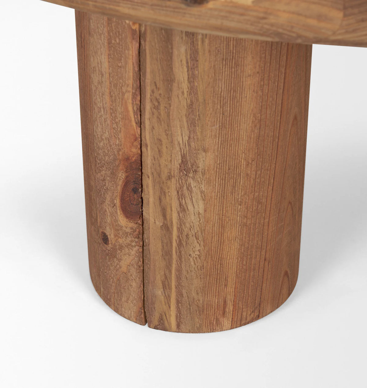 Tavi Coffee Table Brown Wood | Round