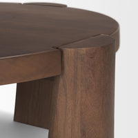 Tammar Coffee Table Medium Brown | Wood