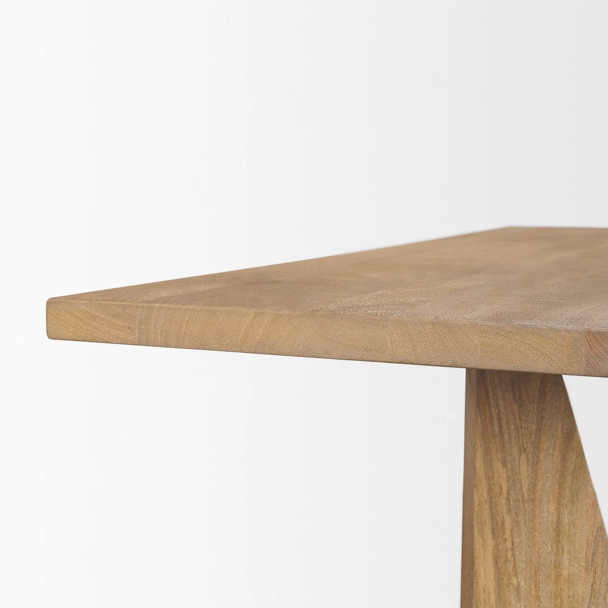 Tarro Rectangle Dining Table Light Brown Wood | Rectangle