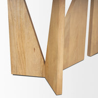 Tarro Rectangle Dining Table Light Brown Wood | Rectangle