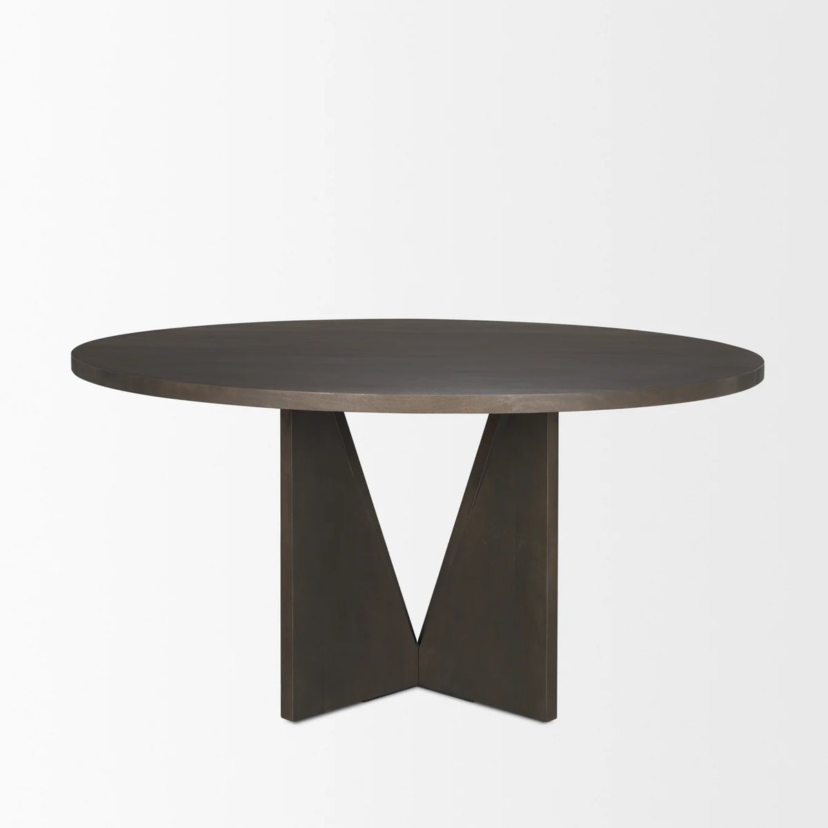 Tarro Round Dining Table Espresso | Wood | Round