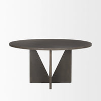Tarro Round Dining Table Espresso | Wood | Round