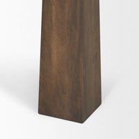 Wolcott Dining Table Dark Brown | Wood | 84"