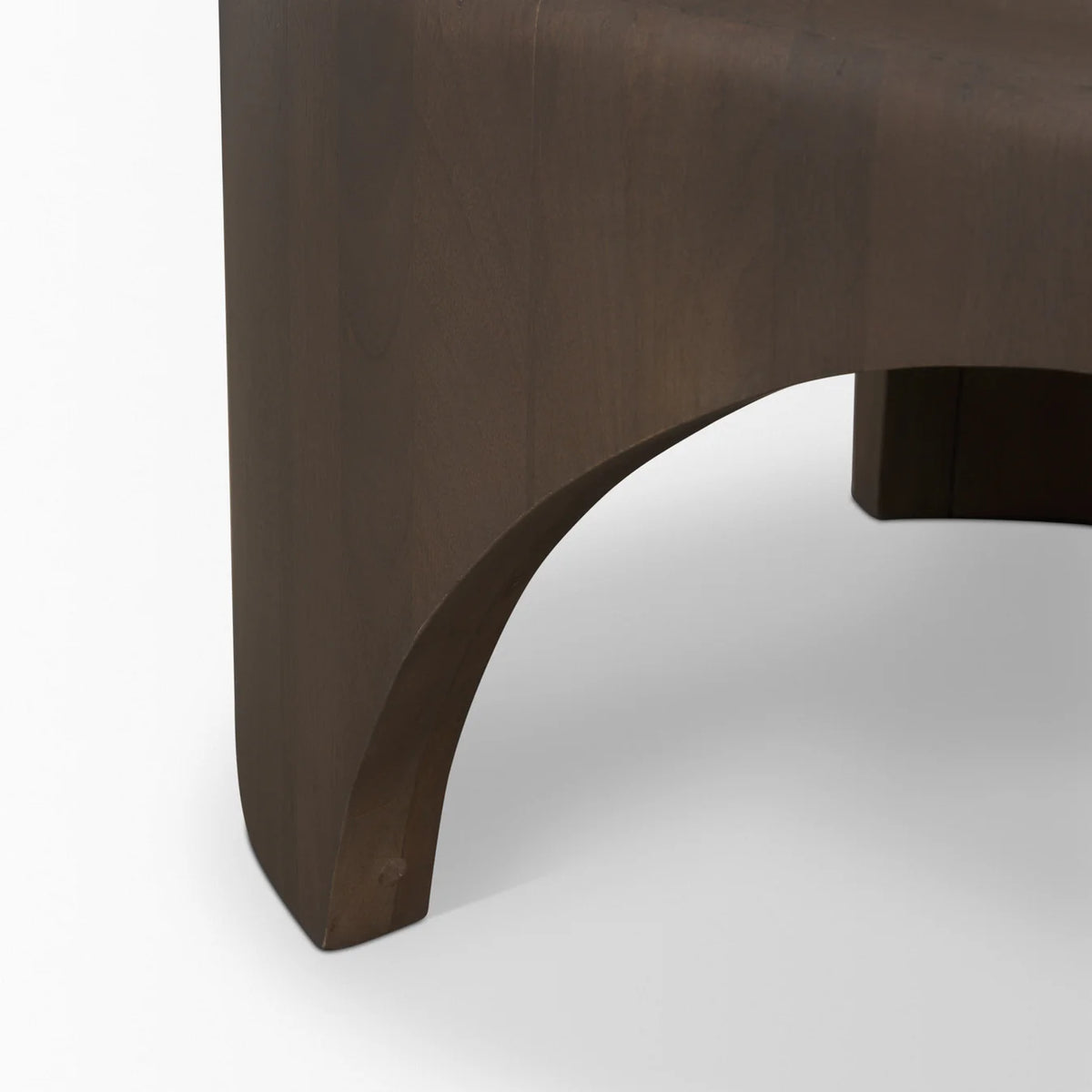 Shima Oval Coffee Table Dark Brown | Wood | Oval