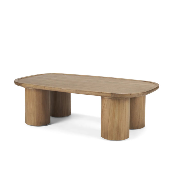 Tavi Coffee Table Medium Brown | Wood