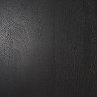 Tarro Rectangle Dining Table Black Wood | Rectangle