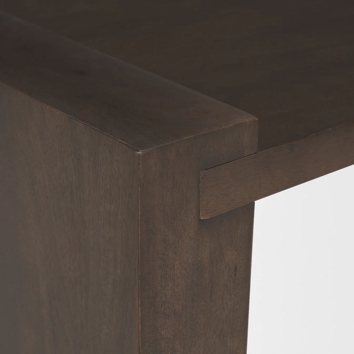 Wesson Coffee Table Dark Brown Wood