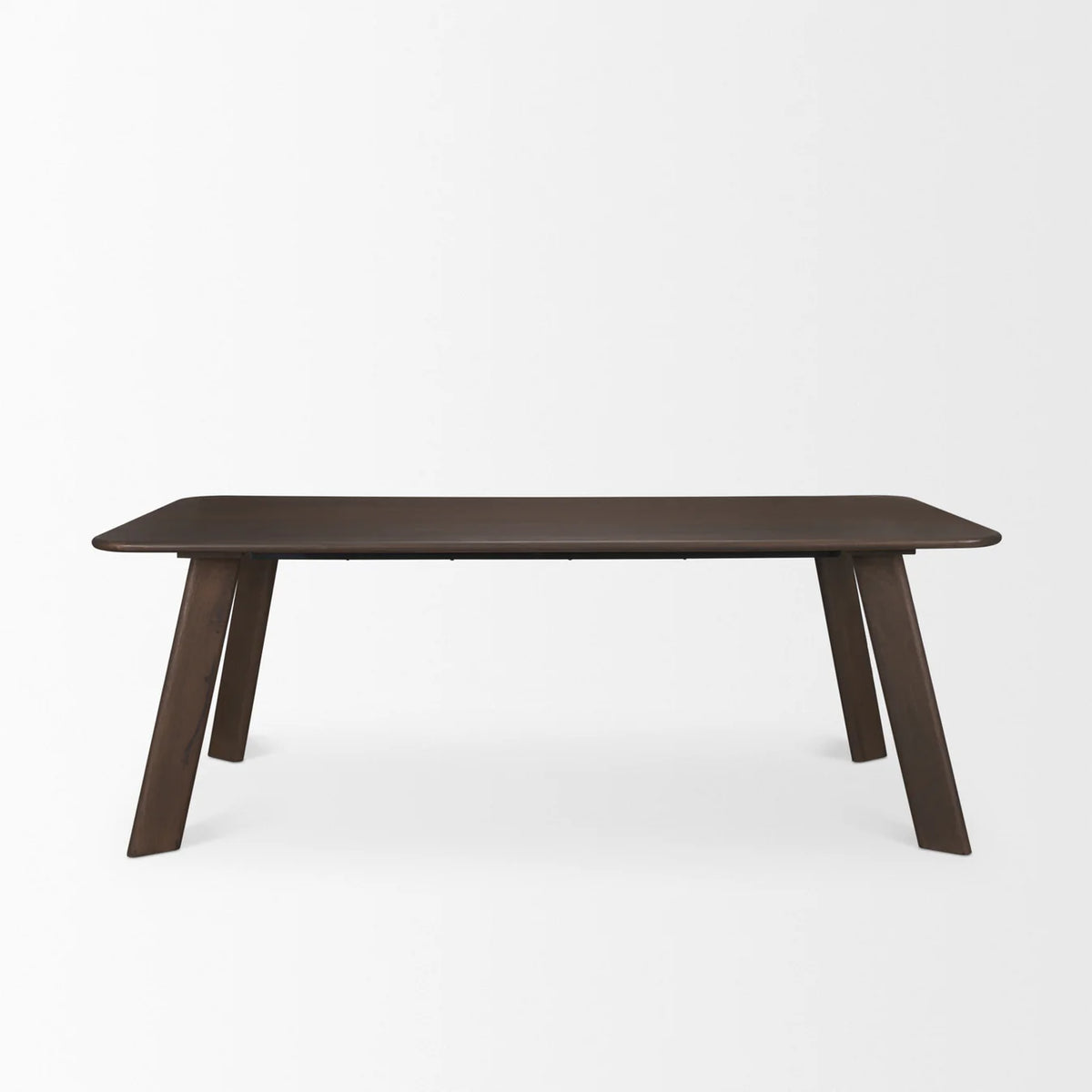 Welborn Dining Table Medium Dark Brown | 84" | Wood