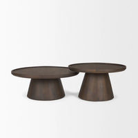 Takoda Coffee Table Dark Brown | Wood