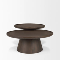 Takoda Coffee Table Dark Brown | Wood