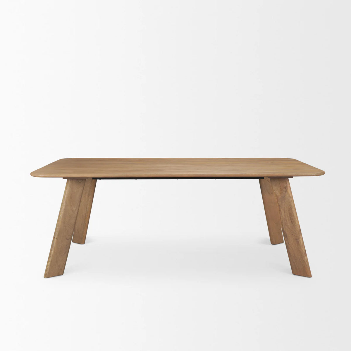 Welborn Dining Table Light Brown | 84" | Wood