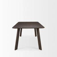 Welborn Dining Table Medium Dark Brown | 72" | Wood