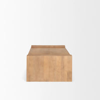 Wesson Coffee Table Light Brown Wood